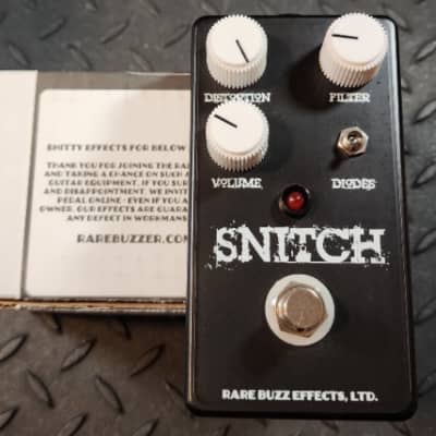 Rare Buzz Effects Snitch Distortion Pedal ProCo Rat Variant