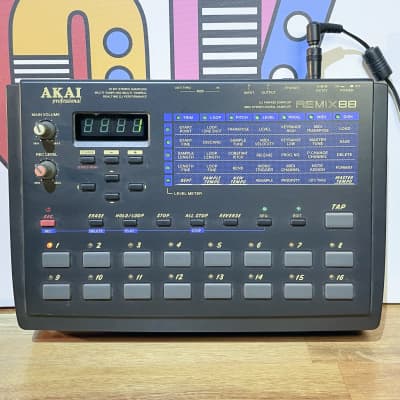 [Excellent] Akai Remix 88 (S20) Black Lo-Fi Sampler Maxed 16MB Ram